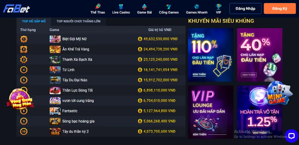 Tổng quan nền tảng 3in1bet với đa dạng trò chơi cá cược